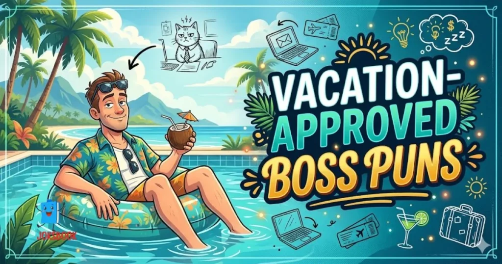 Vacation Approved Boss Puns