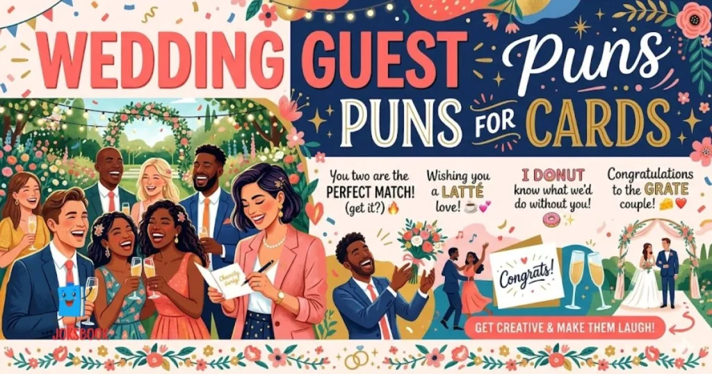 Wedding Guest Puns For Cards