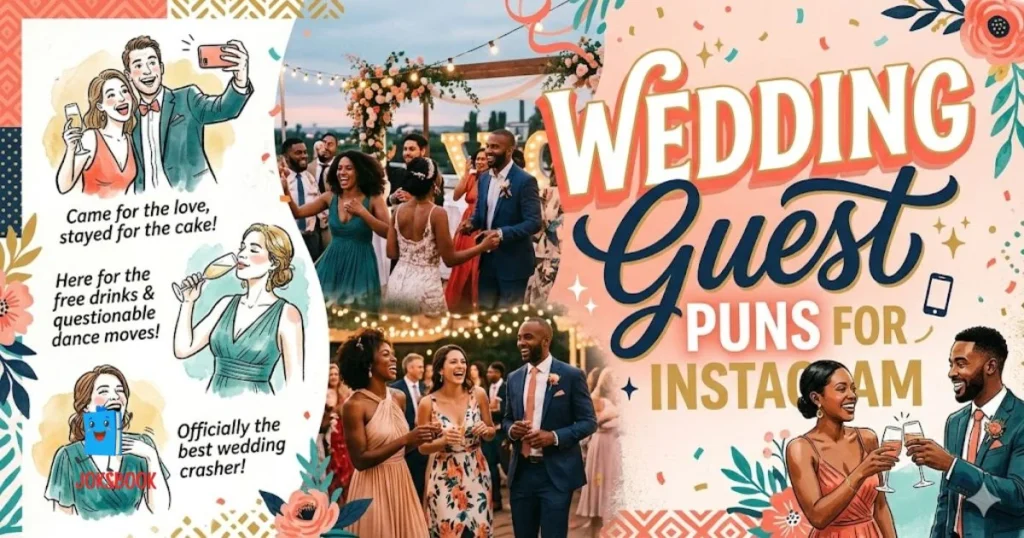 Wedding Guest Puns For Instagram