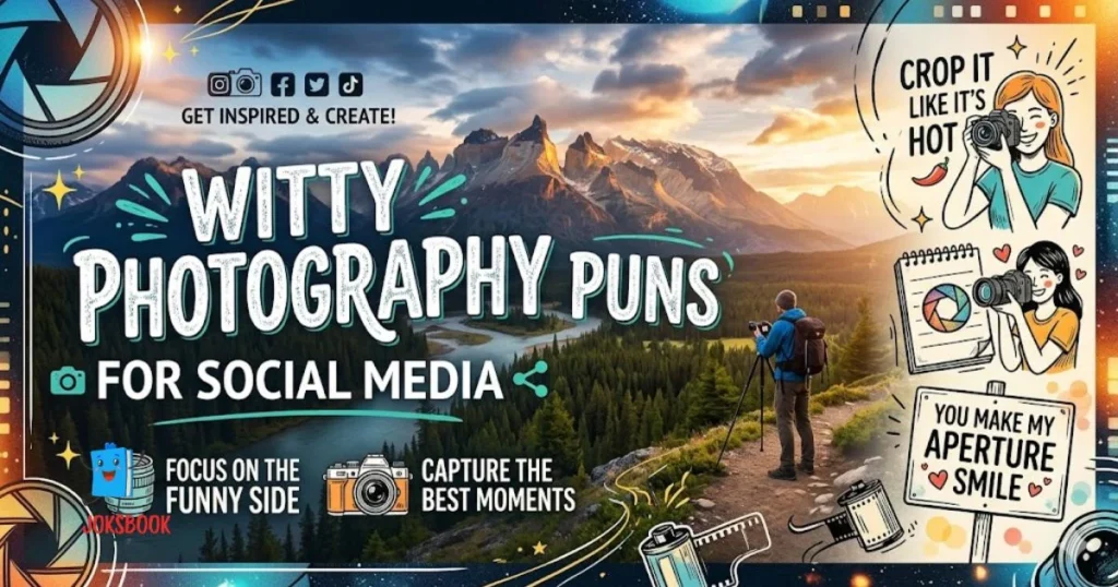 Witty Photography Puns For Social Media