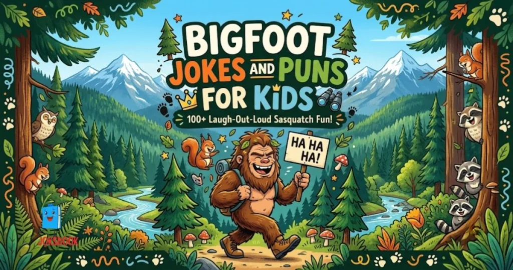 Bigfoot Jokes And Puns For Kids