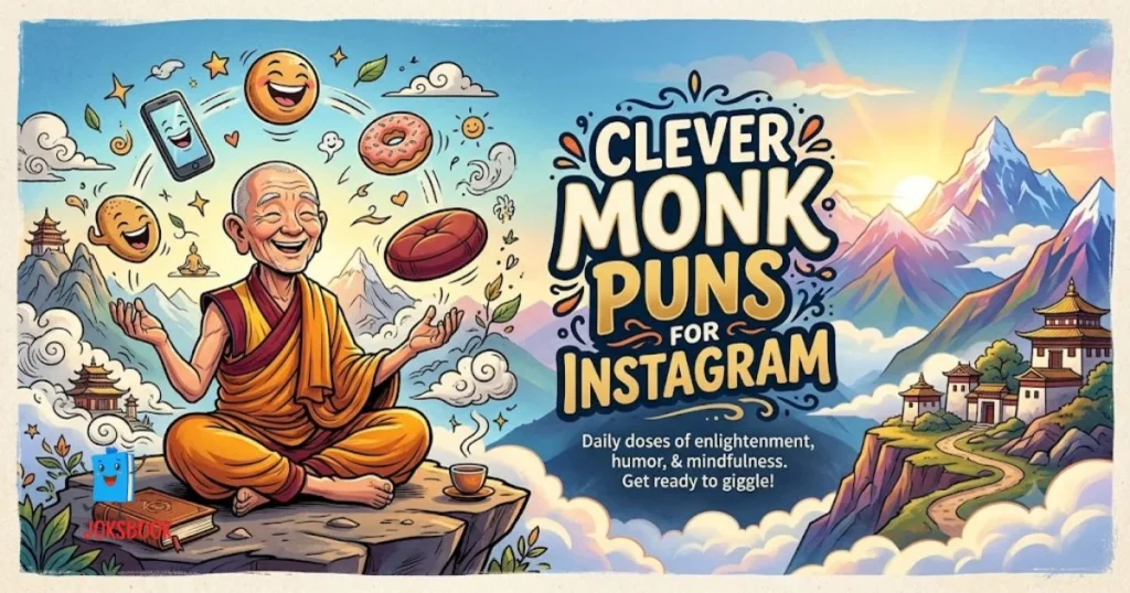 Clever Monk Puns For Instagram