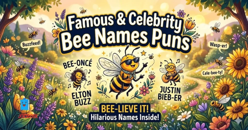 Famous And Celebrity Bee Names Puns