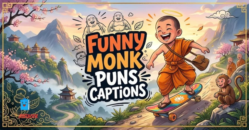 Funny Monk Puns Captions