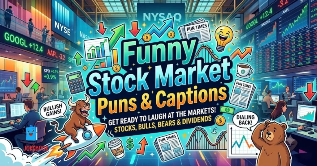 Funny Stock Market Puns Captions