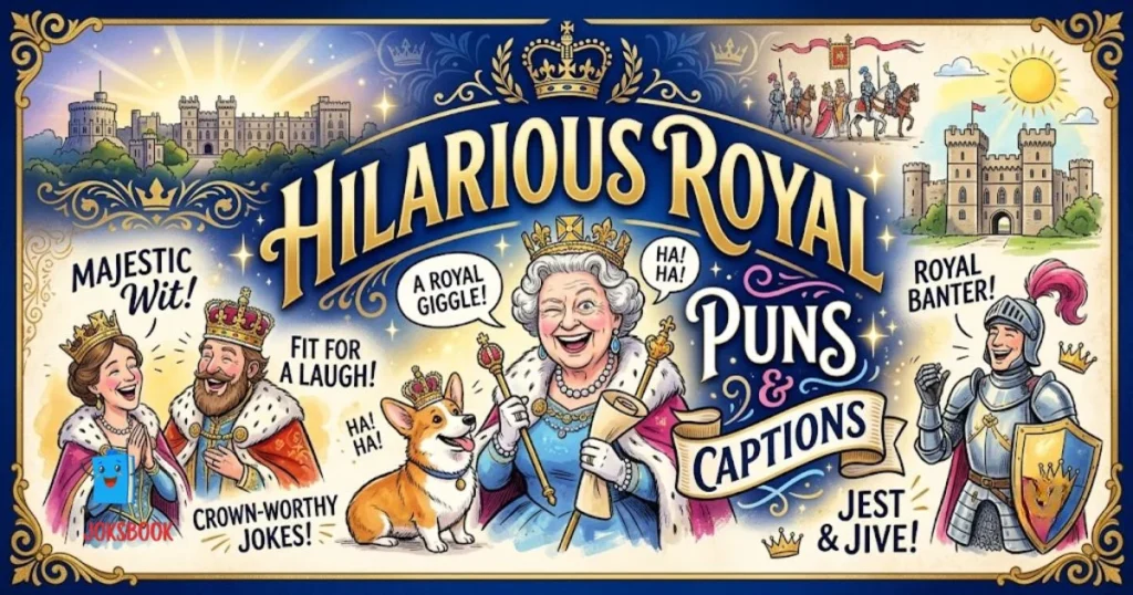 Hilarious Royal Puns And Captions