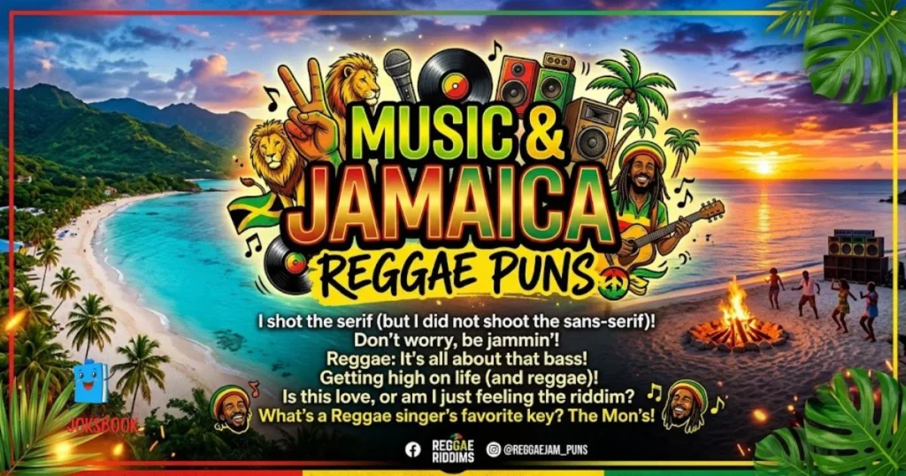 Music And Jamaica Reggae Puns